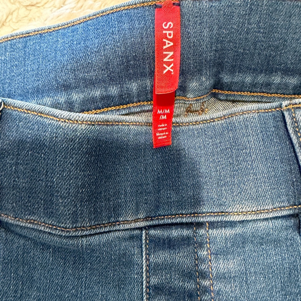 SPANX Women's Classic Blue Flare Jeans